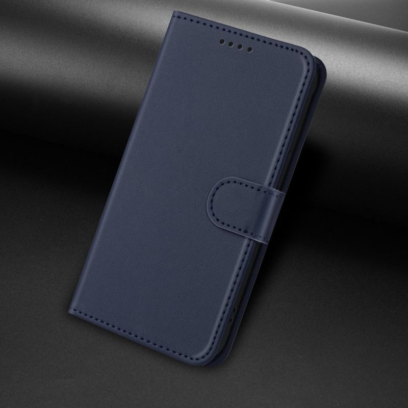 Leren Hoesje Voor Xiaomi Redmi Note 14 4g Bandje Van Imitatieleer