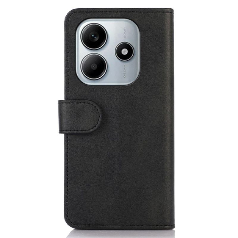 Leren Hoesje Voor Xiaomi Redmi Note 14 4g De Klassieker