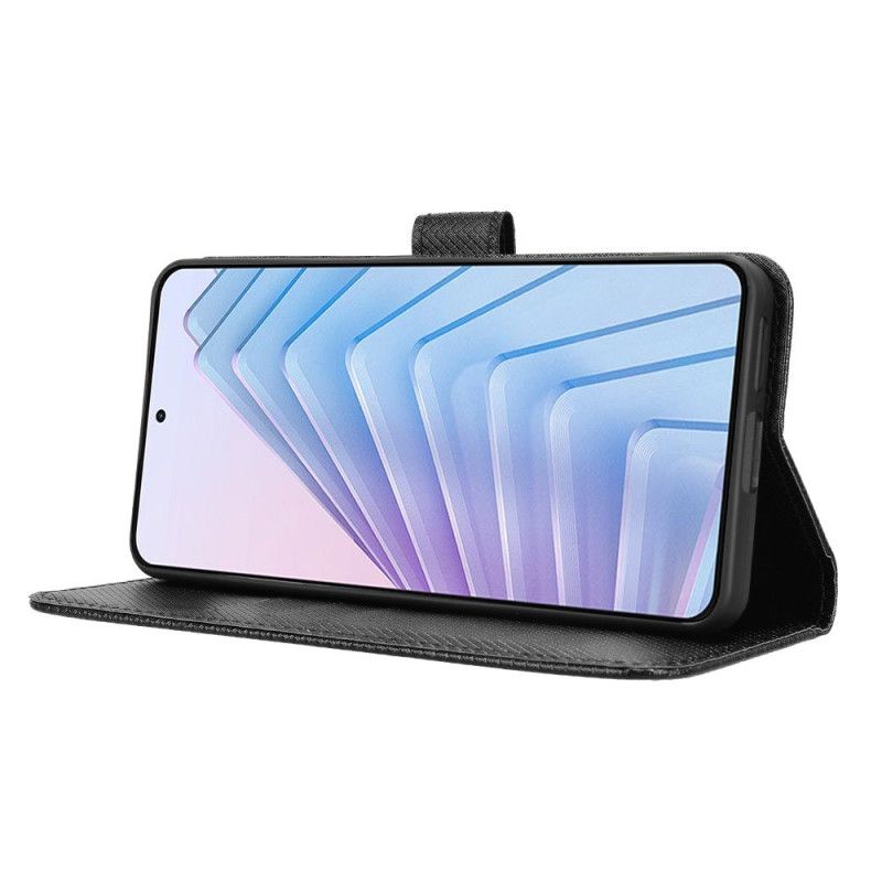 Leren Hoesje Voor Xiaomi Redmi Note 14 4g Punten