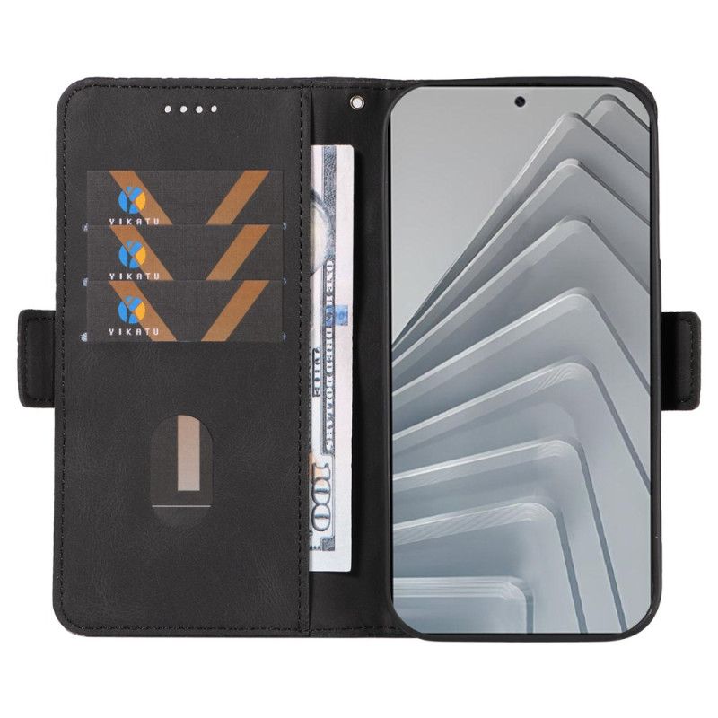 Leren Hoesje Xiaomi Redmi Note 14 4g Diamantpatroon