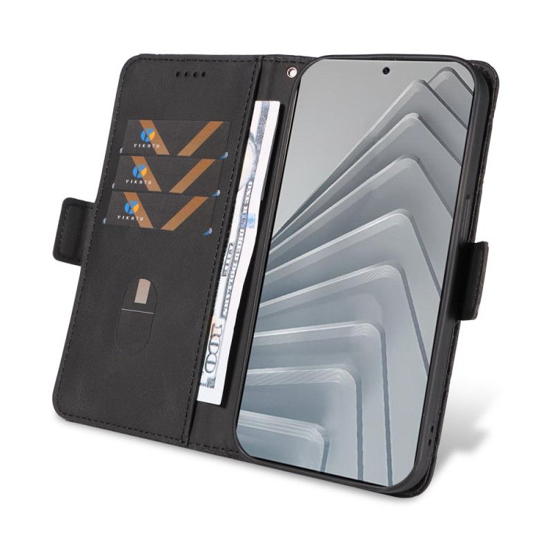 Leren Hoesje Xiaomi Redmi Note 14 4g Diamantpatroon