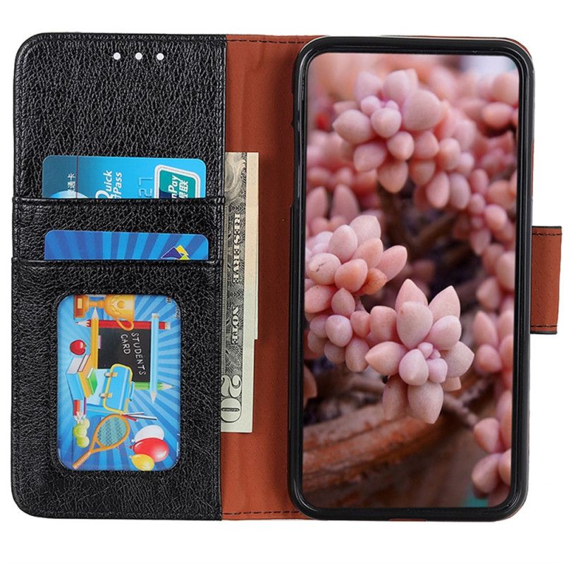 Leren Hoesje Xiaomi Redmi Note 14 4g Nappa Textuur