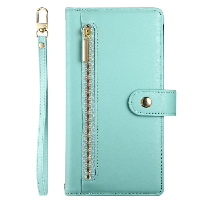 Leren Hoesje Xiaomi Redmi Note 14 4g Portemonnee En Bandjes Bescherming Hoesje
