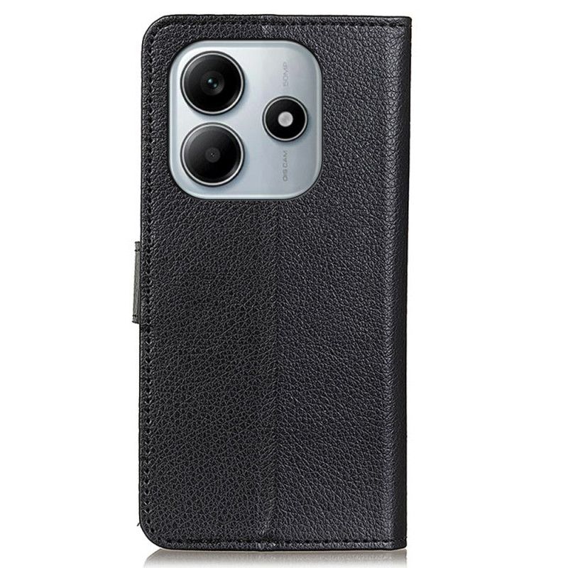 Leren Hoesje Xiaomi Redmi Note 14 4g Traditioneel Kunstleer