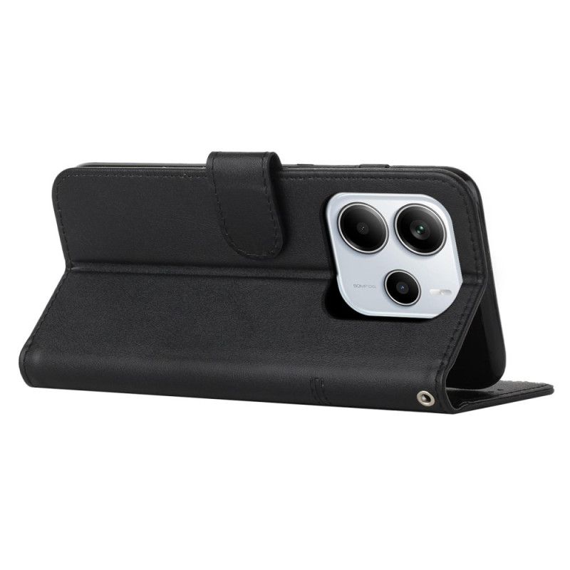 Leren Hoesje Xiaomi Redmi Note 14 4g Zakelijke Stijl