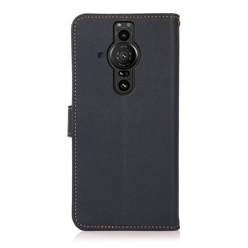 Flip Case Leren Sony Xperia Pro-i Khazneh Leer