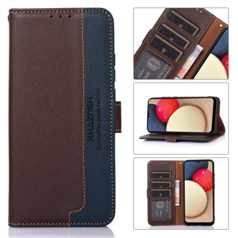 Flip Case Leren Sony Xperia Pro-i Litchi-stijl Rfid Khazneh