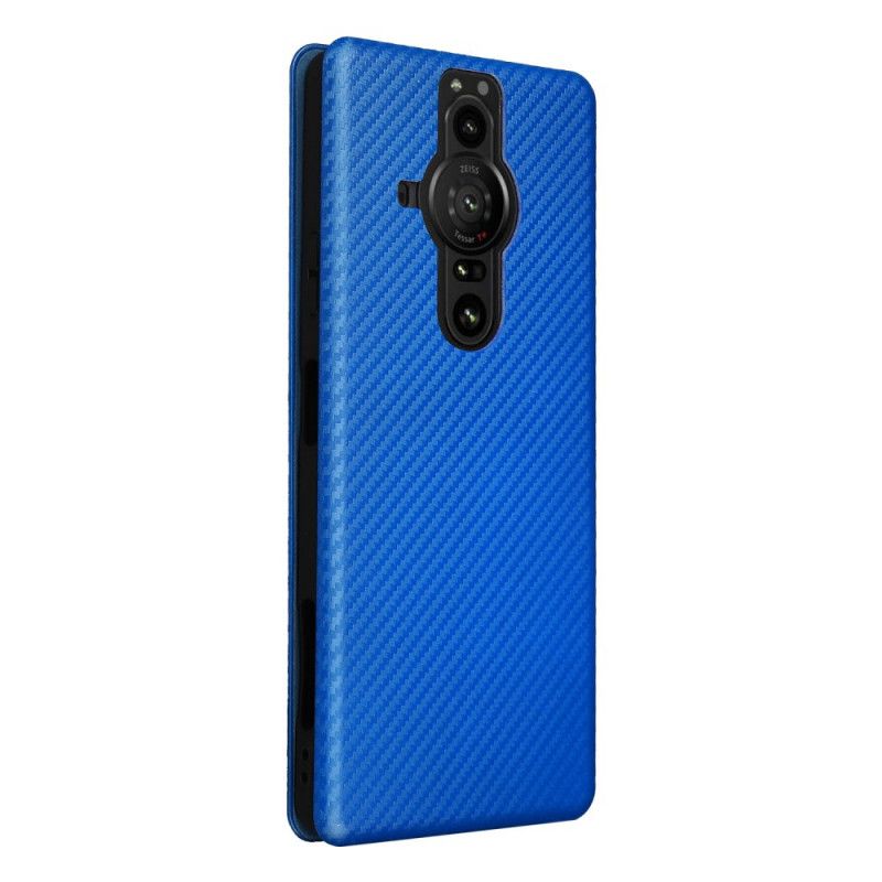 Folio-hoesje Sony Xperia Pro-i Koolstofvezel