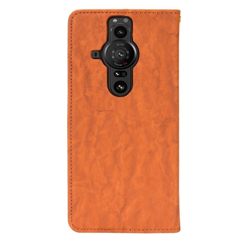 Folio-hoesje Sony Xperia Pro-i Kunstleer Bicolor Schuine