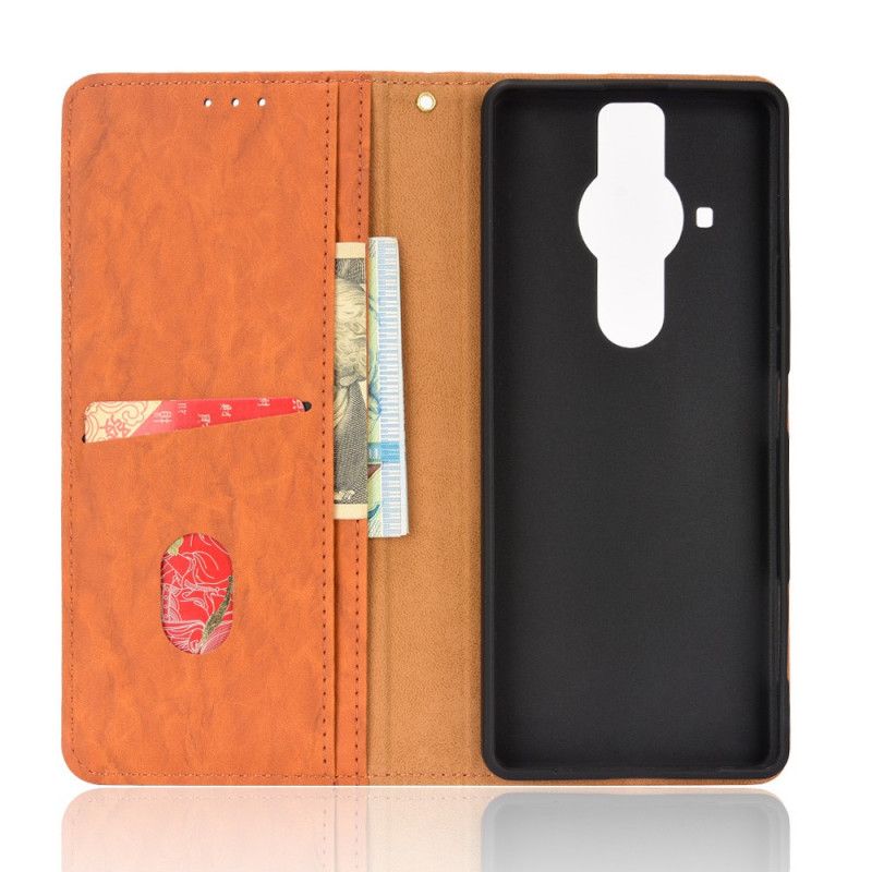 Folio-hoesje Sony Xperia Pro-i Kunstleer Bicolor Schuine