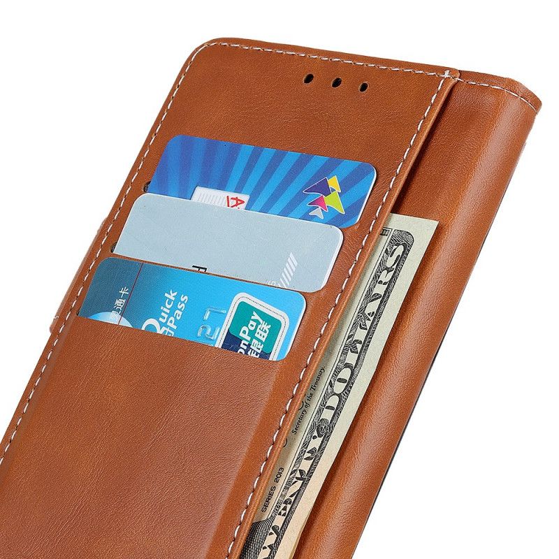 Folio-hoesje Sony Xperia Pro-i Telefoonhoesje Artistieke Naaiknop