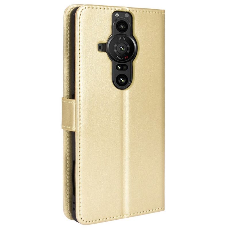 Folio-hoesje Sony Xperia Pro-i Telefoonhoesje Flitsend Kunstleer