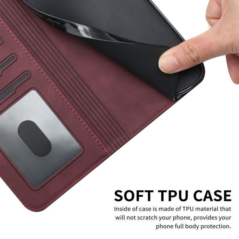 Leren Hoesje Sony Xperia Pro-i Glimlach Met Lanyard Bescherming Hoesje