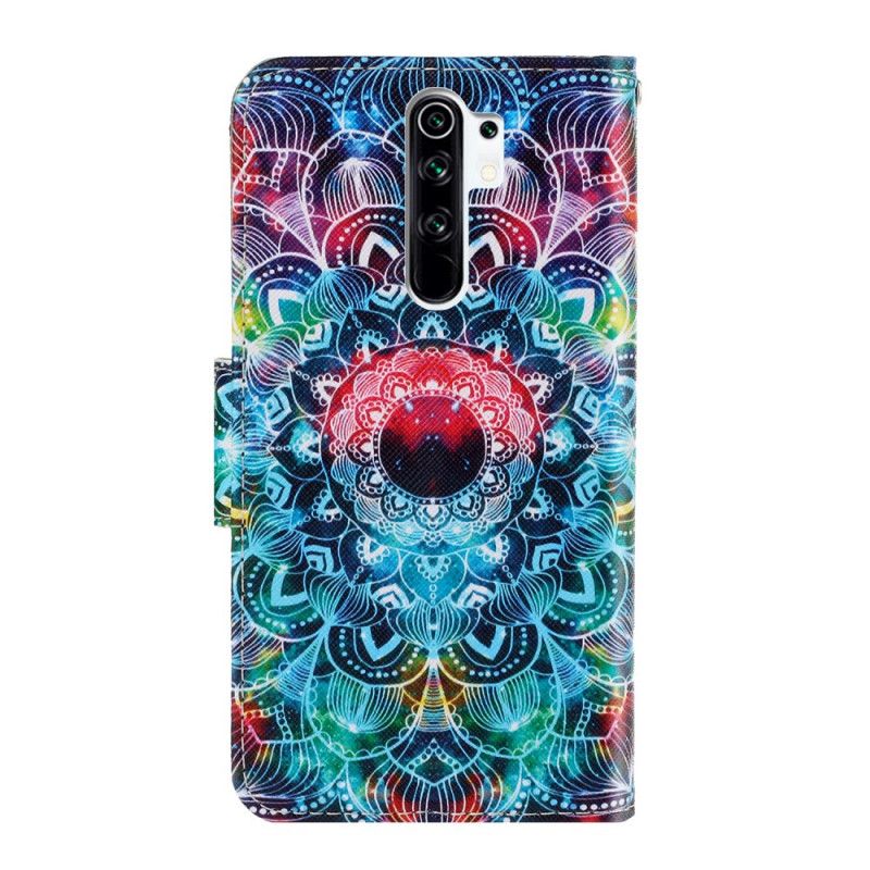 Bescherming Hoesje Xiaomi Redmi 9 Telefoonhoesje Flitsende String Mandala