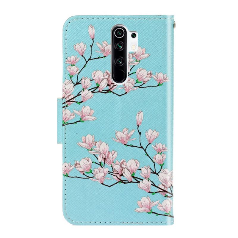 Leren Hoesje Xiaomi Redmi 9 Stringstruik