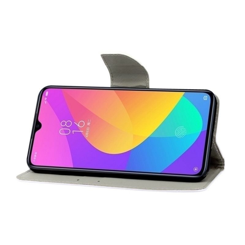 Leren Hoesje Xiaomi Redmi 9 Stringstruik