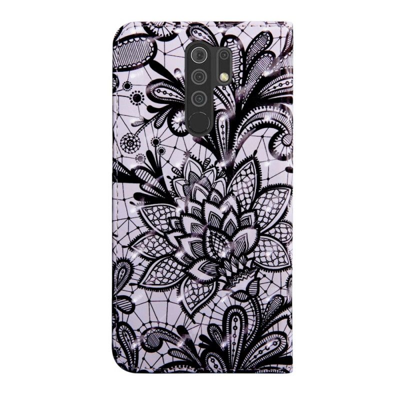Leren Hoesje Xiaomi Redmi 9 Volledig Kant