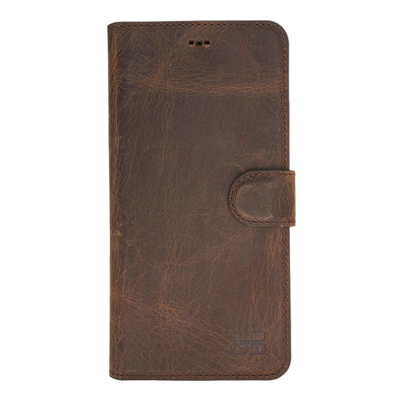 Bescherming Hoesje iPhone 7 / 8 / SE 2 Bruin Suède-Effect