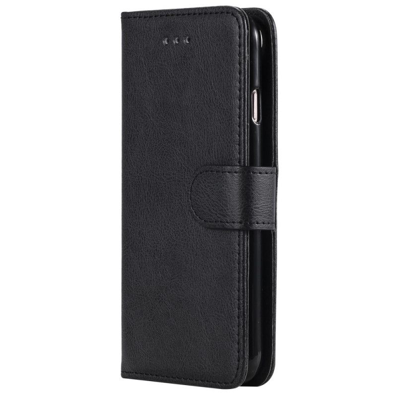 Bescherming Hoesje iPhone 7 / 8 / SE 2 Rood Zwart Afneembaar Met Riem