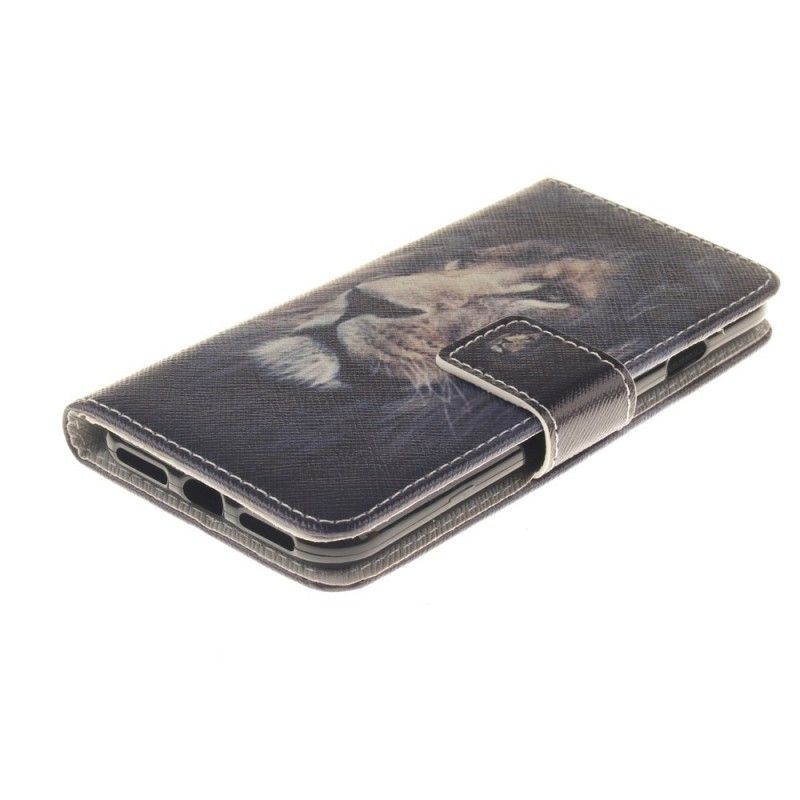 Bescherming Hoesje iPhone 7 / 8 / SE 2 Telefoonhoesje Dromende Leeuw
