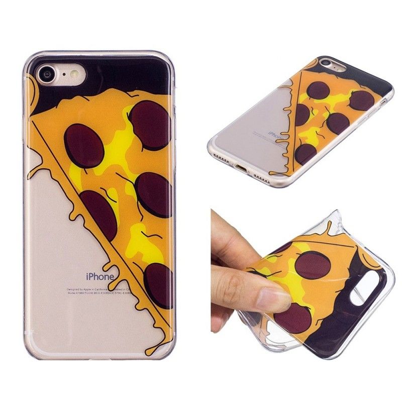 Case Hoesje iPhone 7 / 8 / SE 2 Telefoonhoesje Hete Pizza
