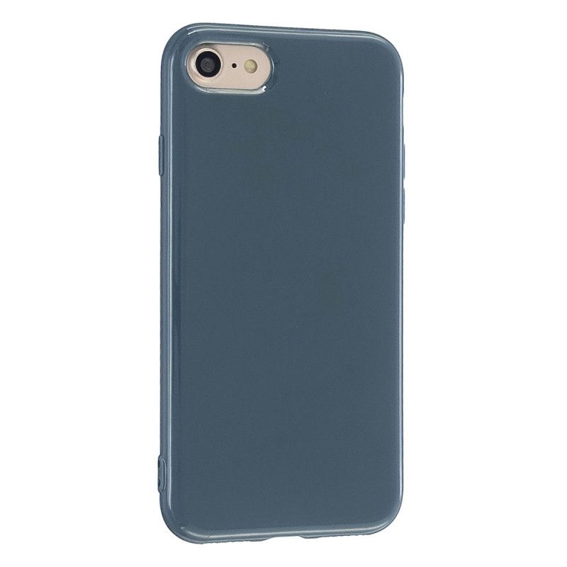 Case Hoesje iPhone 7 / 8 / SE 2 Zwart Telefoonhoesje Ultrafijn 2 Mm