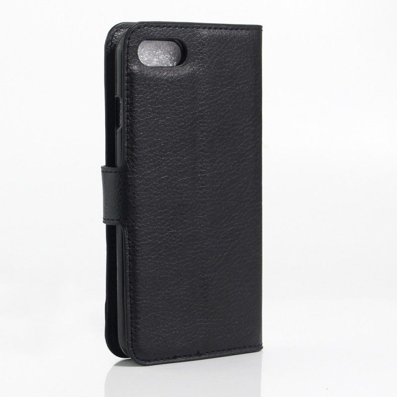 Cover Folio-hoesje iPhone 7 / 8 / SE 2 Wit Zwart Telefoonhoesje Klassiek