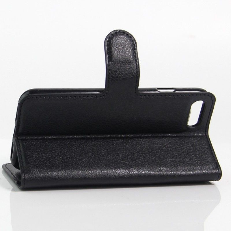 Cover Folio-hoesje iPhone 7 / 8 / SE 2 Wit Zwart Telefoonhoesje Klassiek