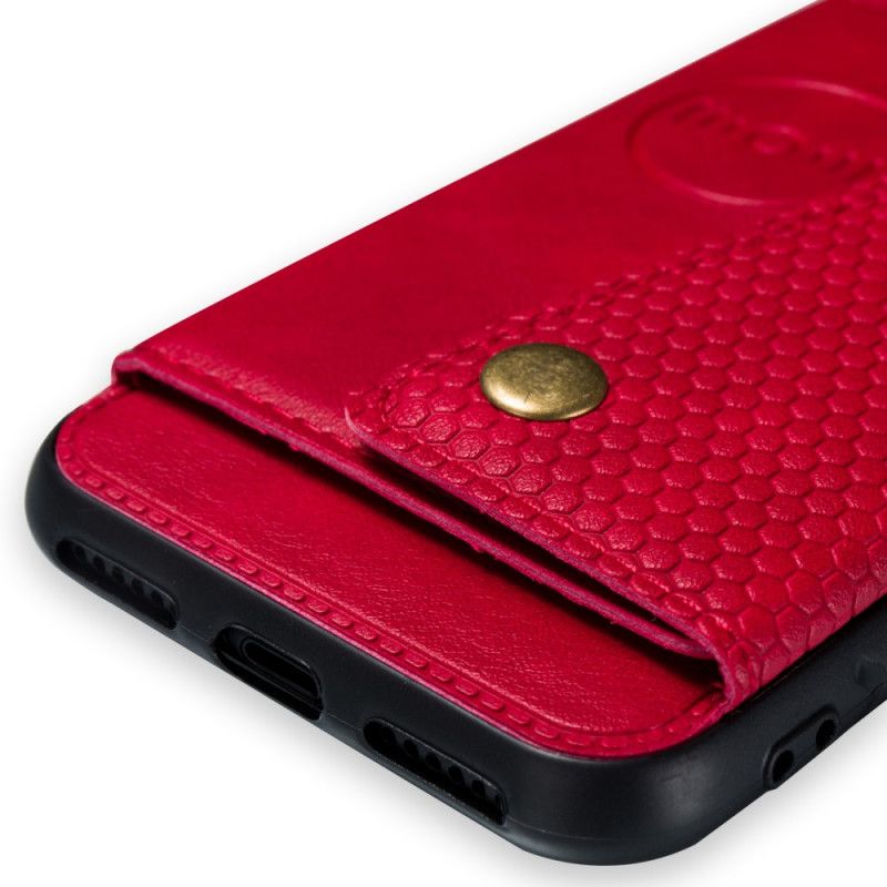 Cover Hoesje iPhone 7 / 8 / SE 2 Grijs Zwart Telefoonhoesje Portemonnee