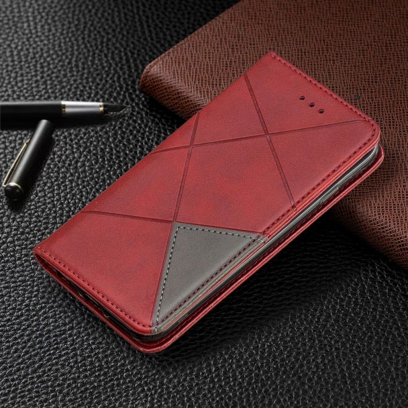 Folio-hoesje iPhone 7 / 8 / SE 2 Grijs Zwart Kunstenaarsstijl