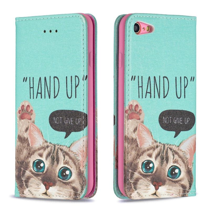 Folio-hoesje iPhone 7 / 8 / SE 2 Hand Omhoog
