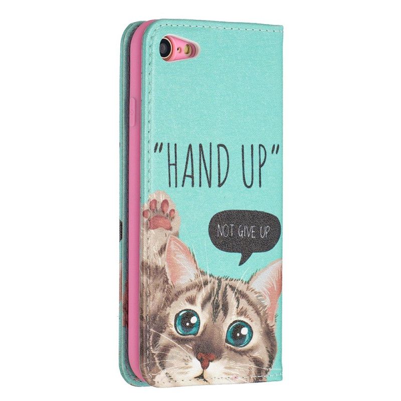 Folio-hoesje iPhone 7 / 8 / SE 2 Hand Omhoog
