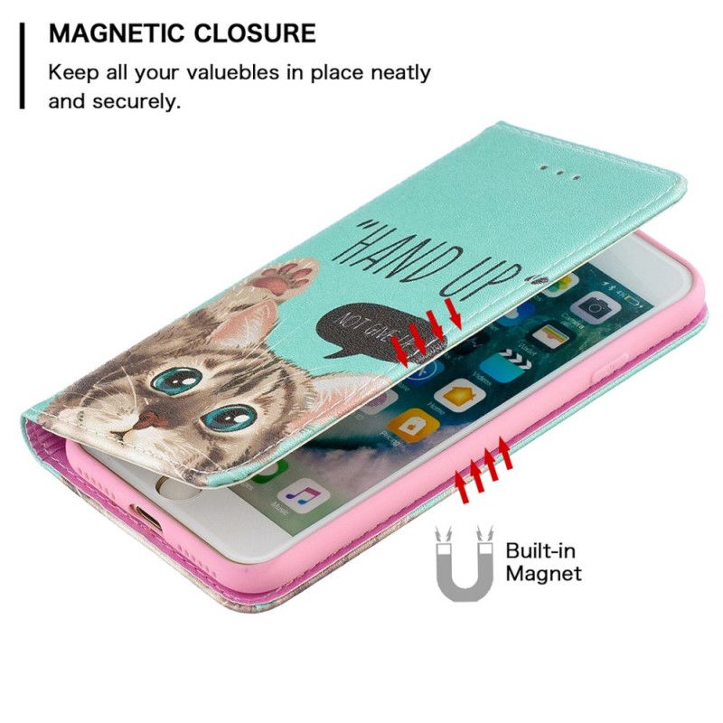 Folio-hoesje iPhone 7 / 8 / SE 2 Hand Omhoog