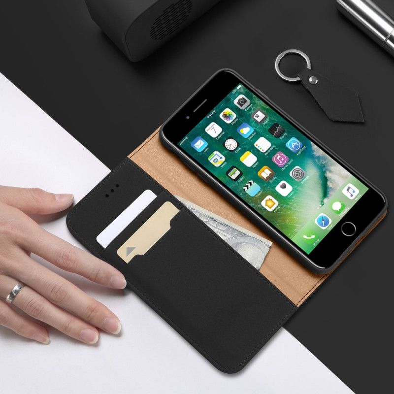 Folio-hoesje iPhone 7 / 8 / SE 2 Rood Zwart Wensreeks Dux-Ducis