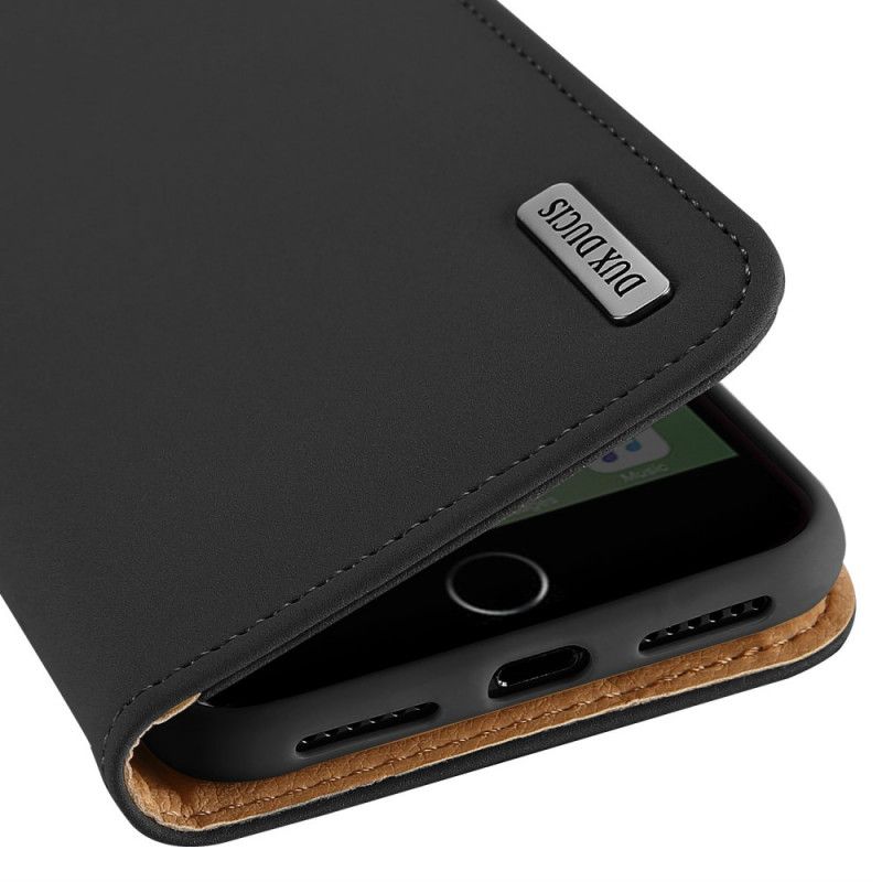 Folio-hoesje iPhone 7 / 8 / SE 2 Rood Zwart Wensreeks Dux-Ducis