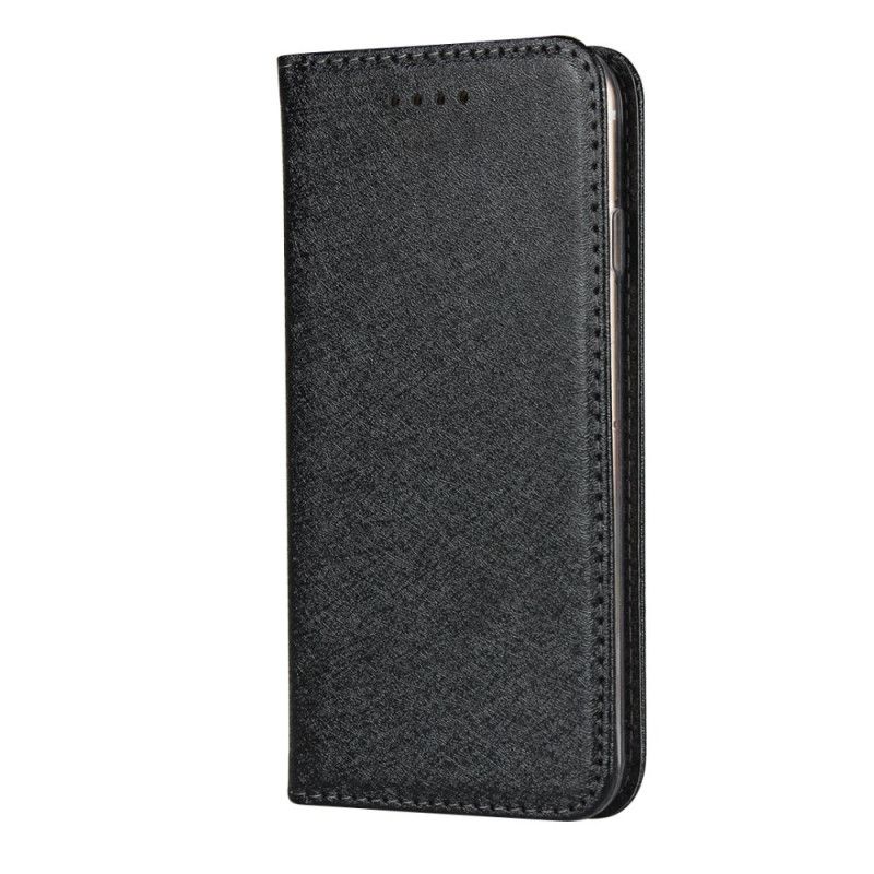 Folio-hoesje voor iPhone 7 / 8 / SE 2 Rood Zwart Zacht Leer Met Riempje
