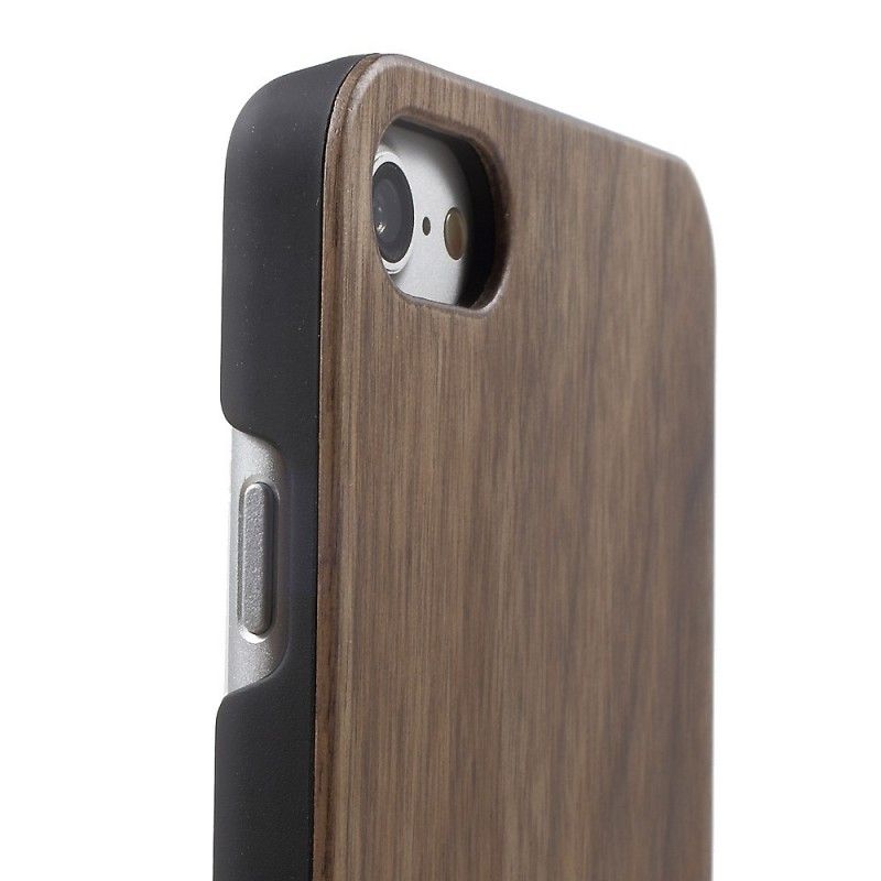 Hoesje iPhone 7 / 8 / SE 2 Beige Natuurlijk Hout