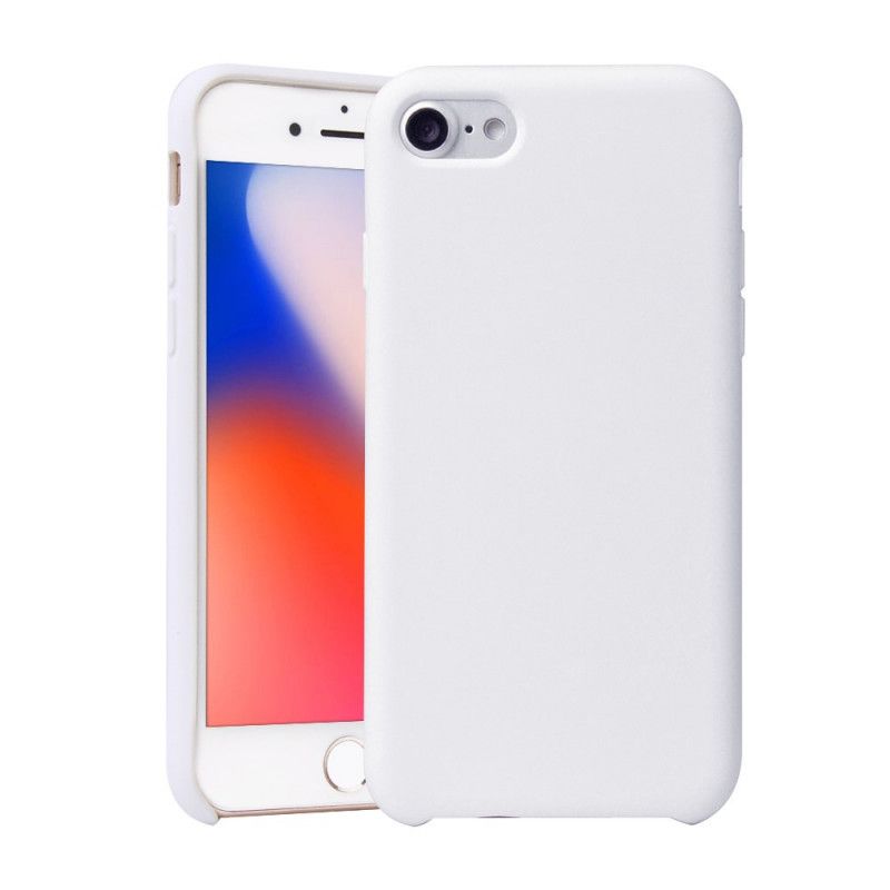Hoesje iPhone 7 / 8 / SE 2 Donkerblauw Flexibel Siliconenrubber