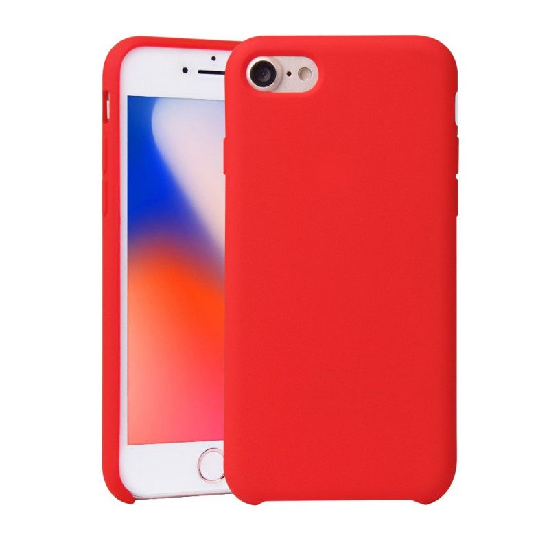 Hoesje iPhone 7 / 8 / SE 2 Donkerblauw Flexibel Siliconenrubber