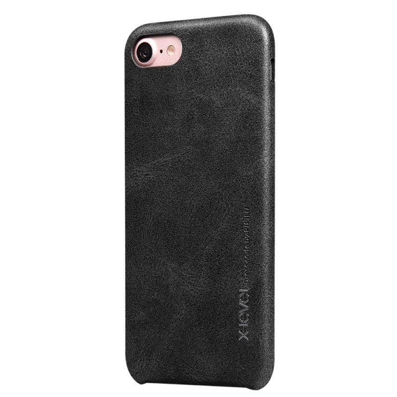 Hoesje iPhone 7 / 8 / SE 2 Koffie Zwart Premium Serie X-Niveau