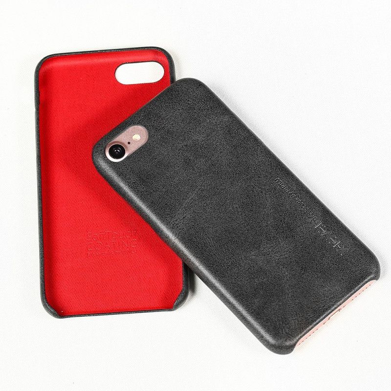 Hoesje iPhone 7 / 8 / SE 2 Koffie Zwart Premium Serie X-Niveau