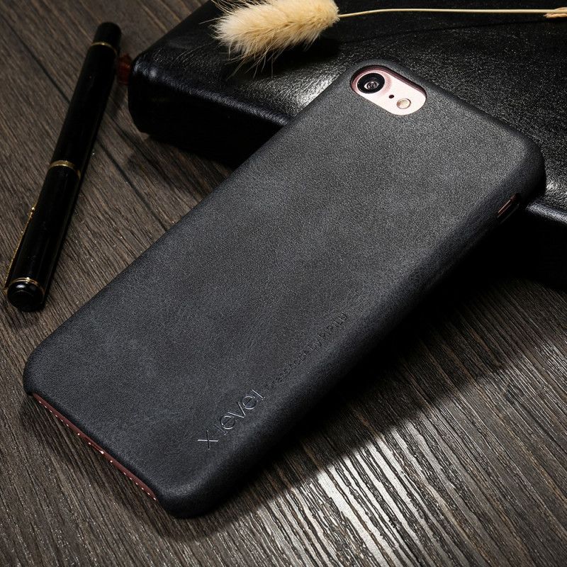 Hoesje iPhone 7 / 8 / SE 2 Koffie Zwart Premium Serie X-Niveau