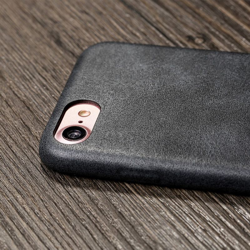 Hoesje iPhone 7 / 8 / SE 2 Koffie Zwart Premium Serie X-Niveau