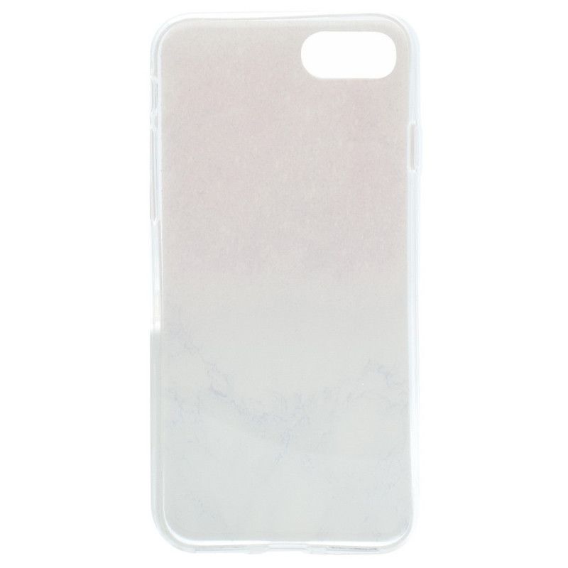 Hoesje iPhone 7 / 8 / SE 2 Magenta Marmer
