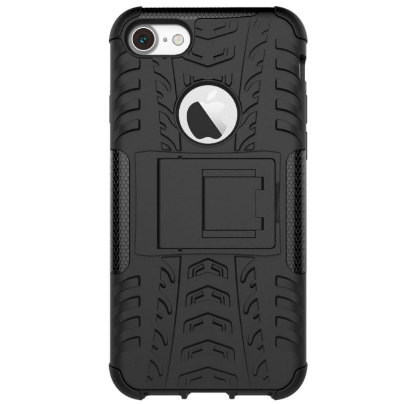 Hoesje iPhone 7 / 8 / SE 2 Rood Zwart Ultrabestendig