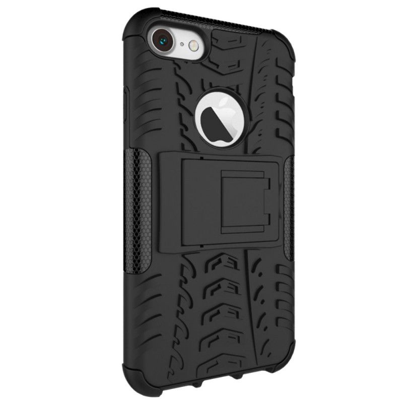Hoesje iPhone 7 / 8 / SE 2 Rood Zwart Ultrabestendig