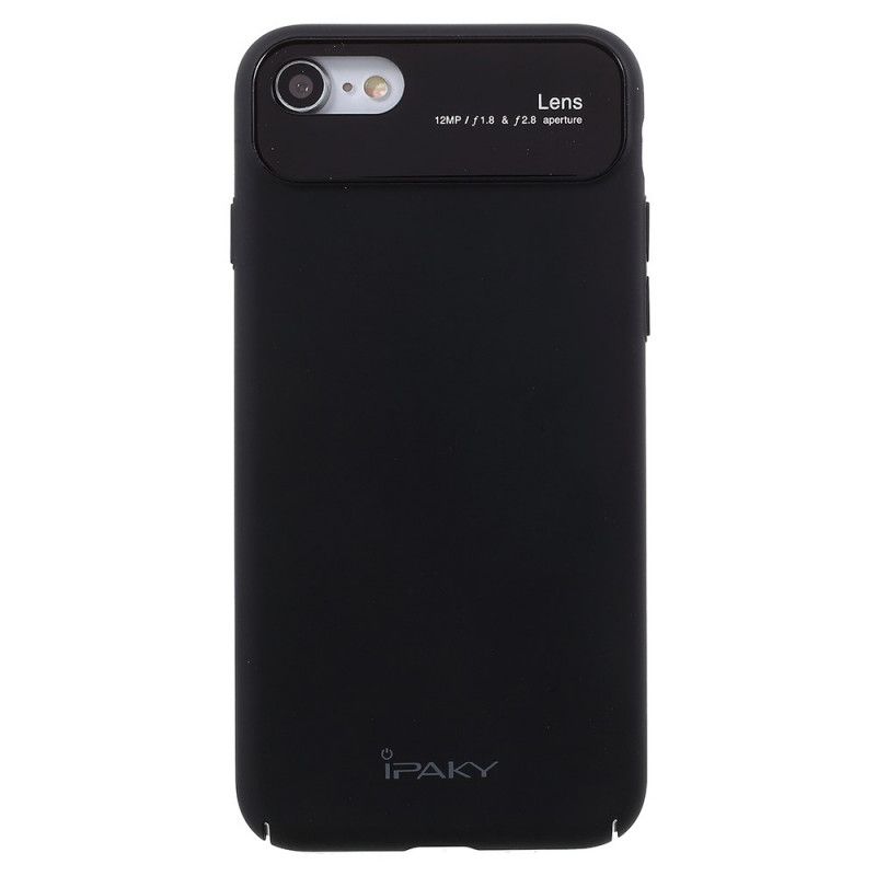 Hoesje iPhone 7 / 8 / SE 2 Telefoonhoesje Ipaky Hybride Gehard Glas