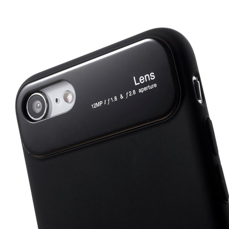 Hoesje iPhone 7 / 8 / SE 2 Telefoonhoesje Ipaky Hybride Gehard Glas