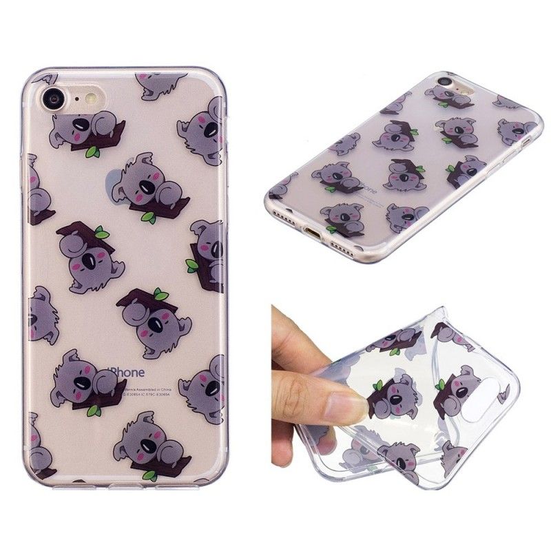 Hoesje iPhone 7 / 8 / SE 2 Telefoonhoesje Meerdere Koala'S
