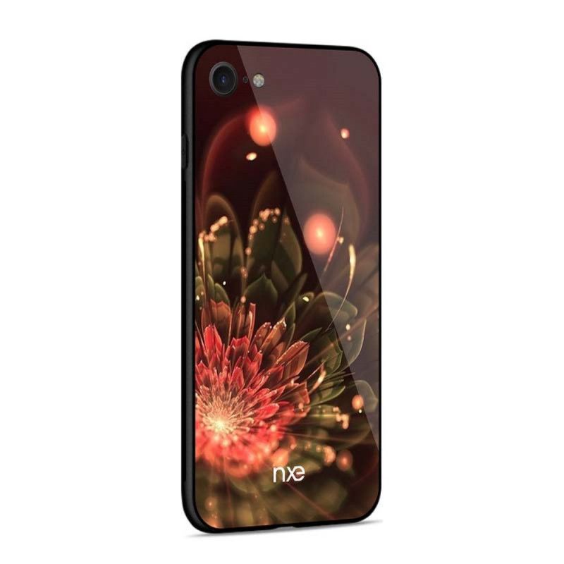 Hoesje voor iPhone 7 / 8 / SE 2 Bruin Nx Bloemenintensiteit